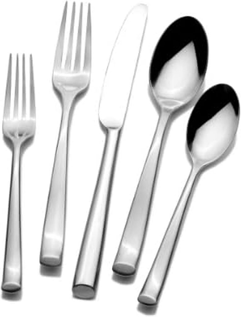 Mikasa 18/0 nickel-free stainless steel silverware flatware set