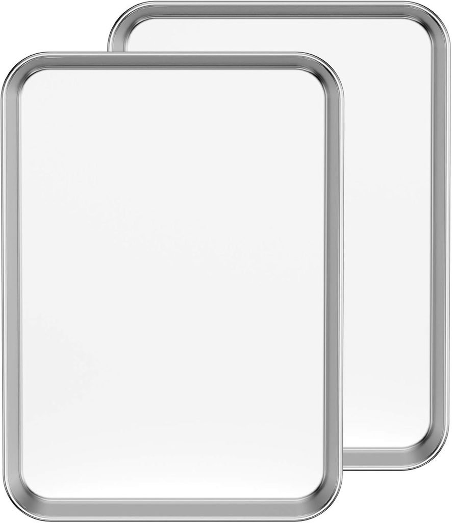 Bastwe 18/0 nickel-free stainless steel baking sheet pans